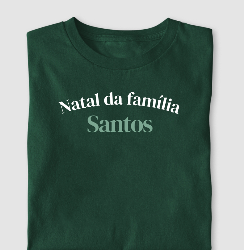 Natal da família Santos