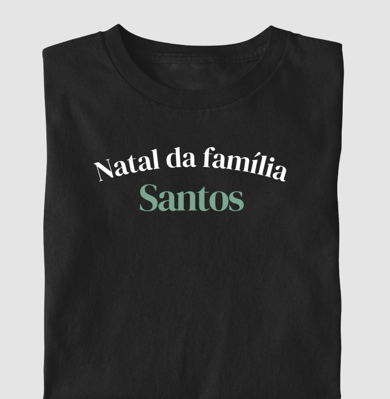 Natal da família Santos